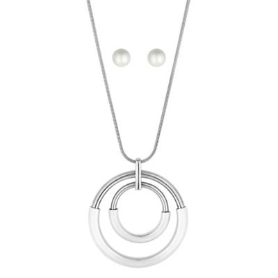 Designer circle link jewellery set